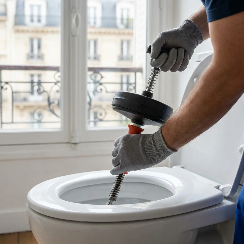 Toilettes Bouch&eacute;es Solution Rapide &middot; image &agrave; la une