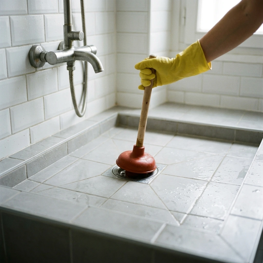 D&eacute;boucher Douche Bouch&eacute;e Facilement &middot; image &agrave; la une