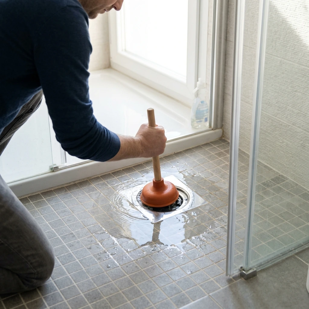 D&eacute;boucher Douche Bouch&eacute;e Facilement &middot; image &agrave; la une