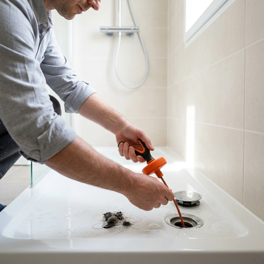 D&eacute;boucher Douche Bouch&eacute;e Facilement &middot; image &agrave; la une