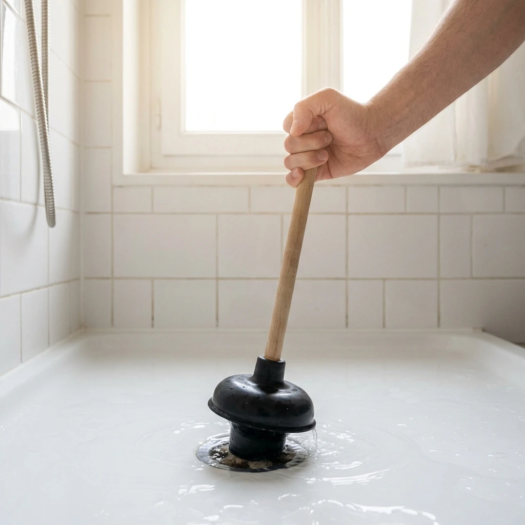 D&eacute;boucher Douche Bouch&eacute;e Facilement &middot; image &agrave; la une