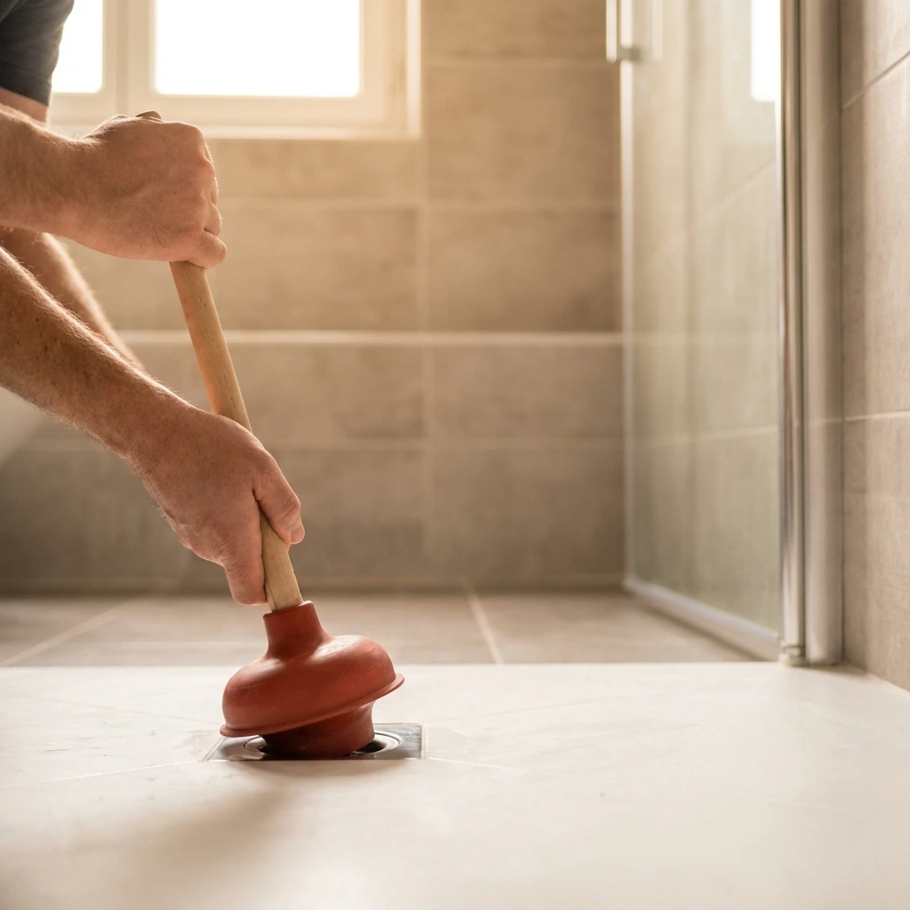 D&eacute;boucher Douche Bouch&eacute;e Facilement &middot; image &agrave; la une