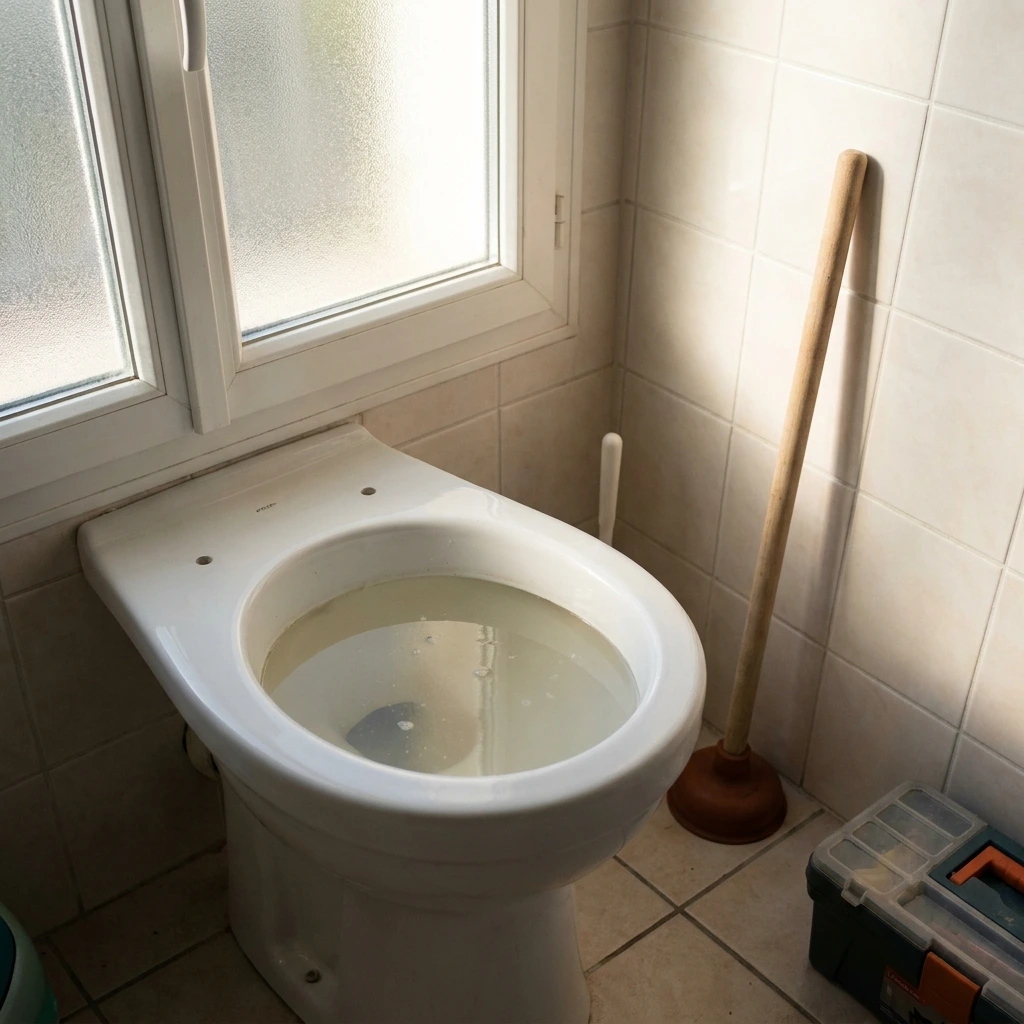 Toilettes Bouch&eacute;es Solution Rapide &middot; image &agrave; la une