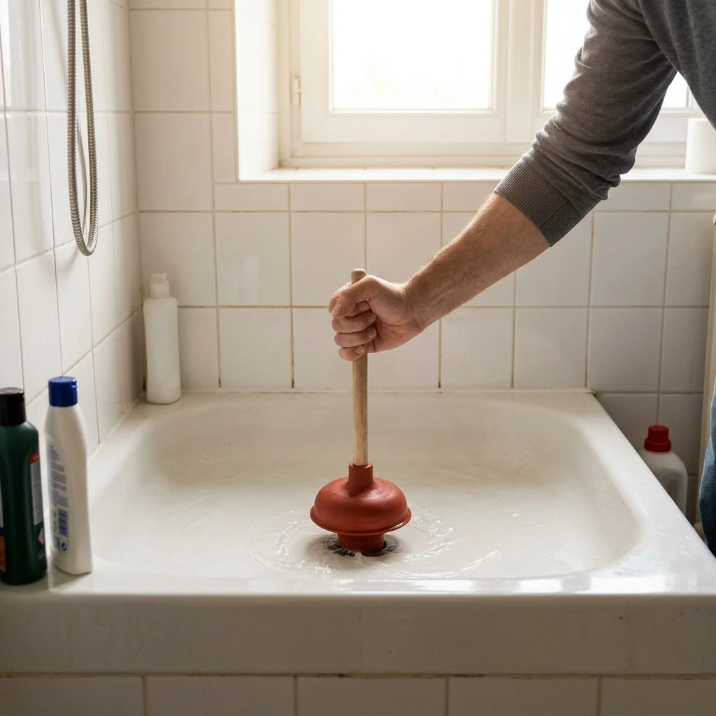 D&eacute;boucher Douche Bouch&eacute;e Facilement &middot; image &agrave; la une