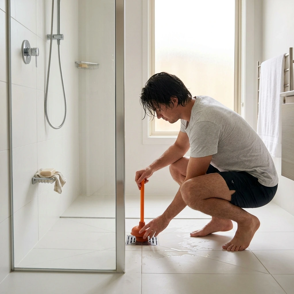 D&eacute;boucher Douche Bouch&eacute;e Facilement &middot; image &agrave; la une
