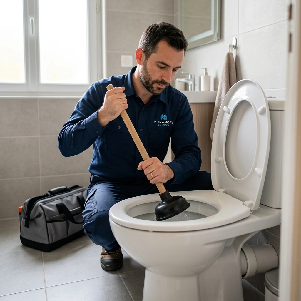 Toilettes Bouch&eacute;es Solution Rapide &middot; image &agrave; la une