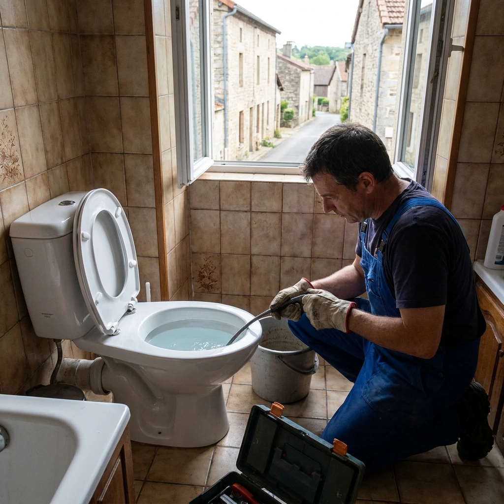 Toilettes Bouch&eacute;es Solution Rapide &middot; image &agrave; la une