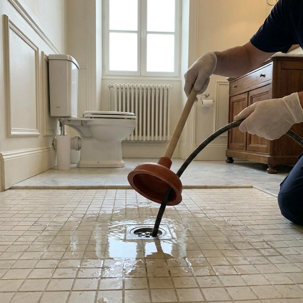 D&eacute;boucher Douche Bouch&eacute;e Facilement &middot; image &agrave; la une