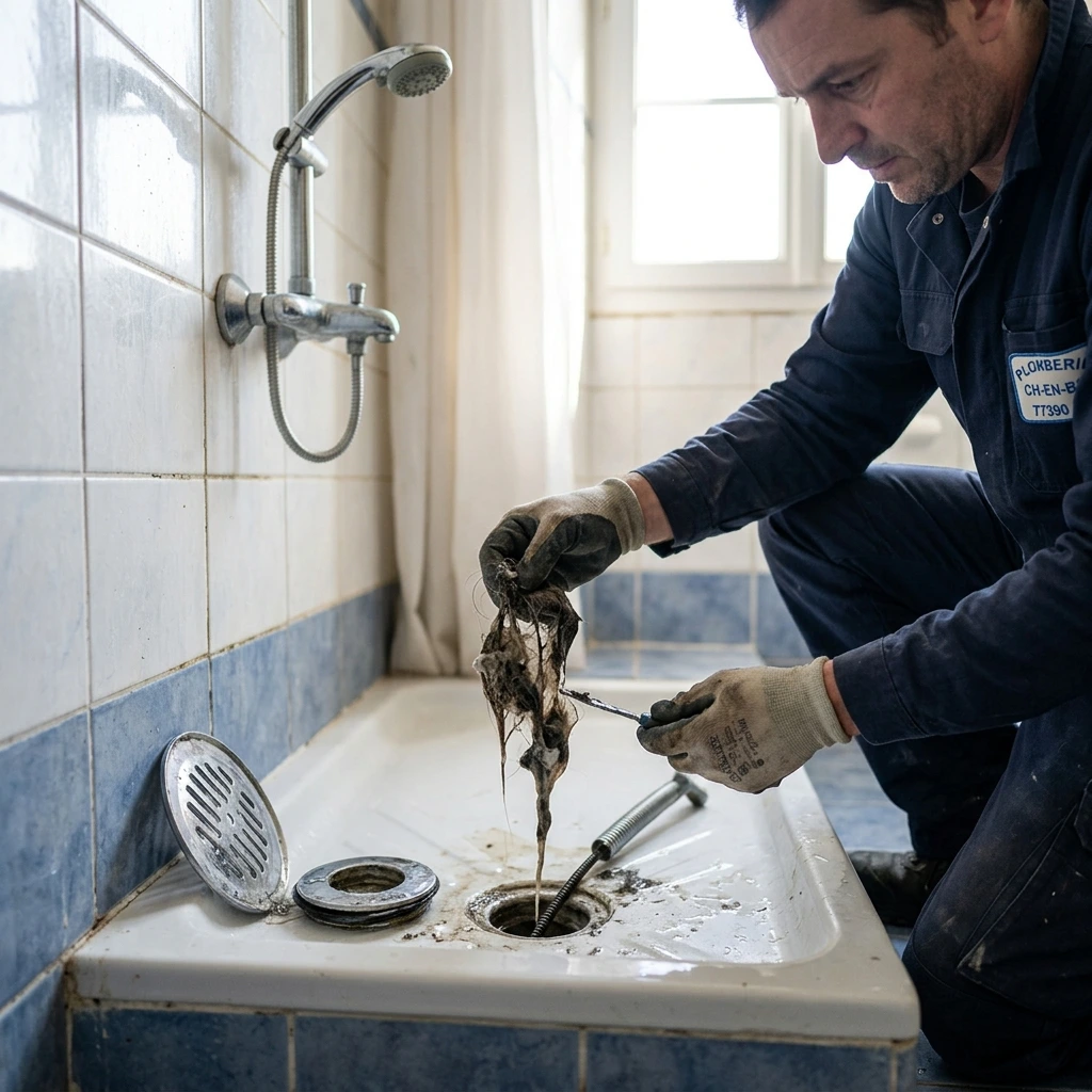 D&eacute;boucher Douche Bouch&eacute;e Facilement &middot; image &agrave; la une