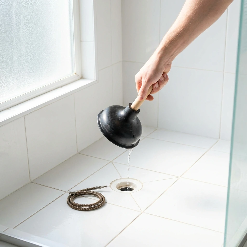 D&eacute;boucher Douche Bouch&eacute;e Facilement &middot; image &agrave; la une