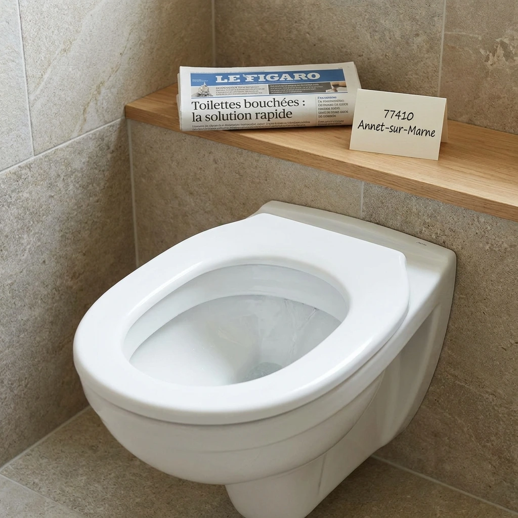 Toilettes Bouch&eacute;es Solution Rapide &middot; image &agrave; la une