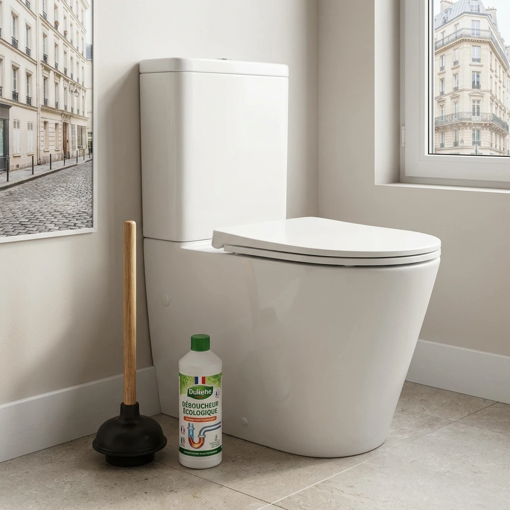 Toilettes Bouch&eacute;es Solution Rapide &middot; image &agrave; la une