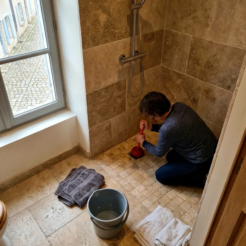 D&eacute;boucher Douche Bouch&eacute;e Facilement &middot; image &agrave; la une