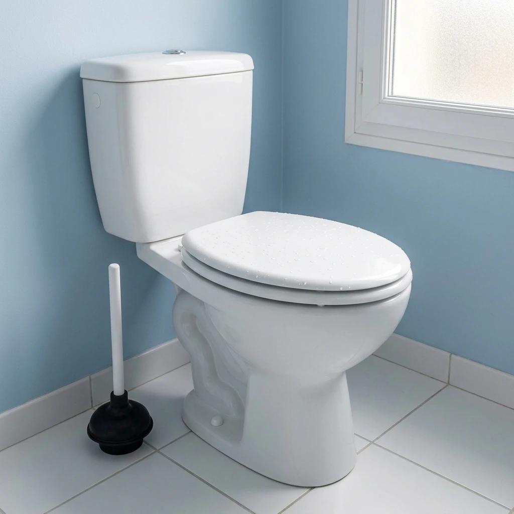 Toilettes Bouch&eacute;es Solution Rapide &middot; image &agrave; la une