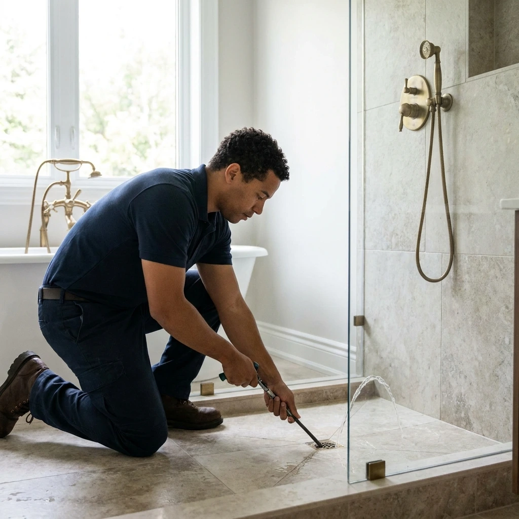D&eacute;boucher Douche Bouch&eacute;e Facilement &middot; image &agrave; la une