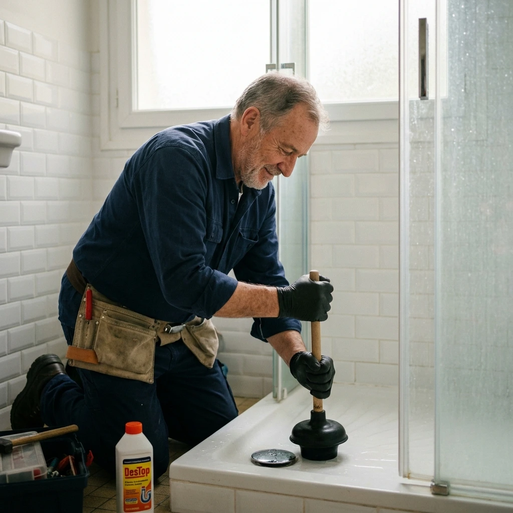 D&eacute;boucher Douche Bouch&eacute;e Facilement &middot; image &agrave; la une