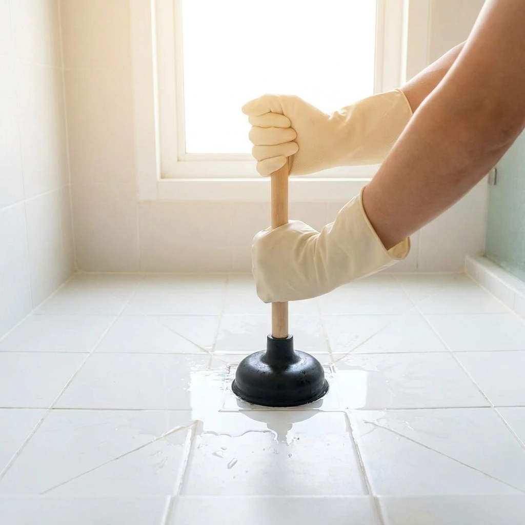 D&eacute;boucher Douche Bouch&eacute;e Facilement &middot; image &agrave; la une