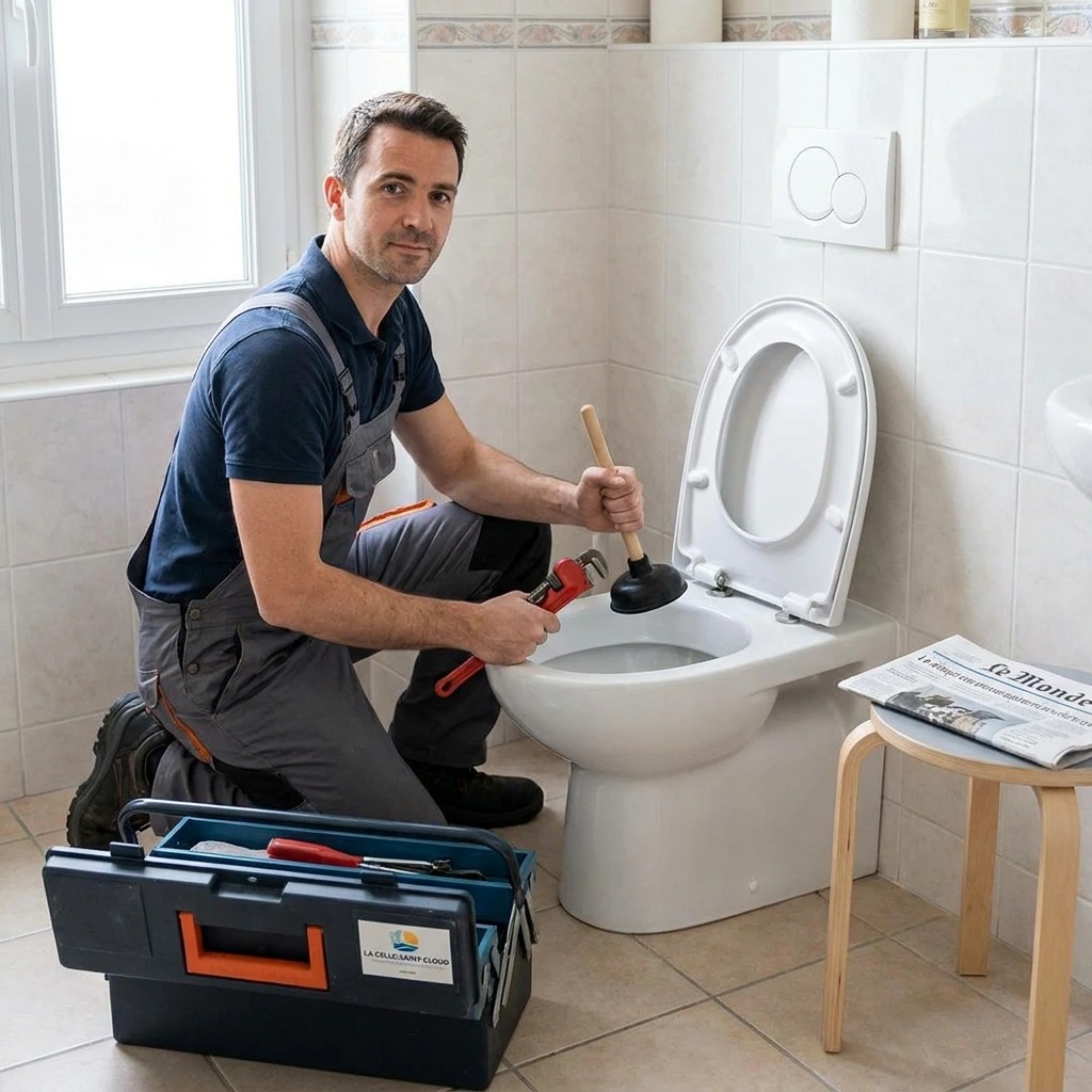 Toilettes Bouch&eacute;es Solution Rapide &middot; image &agrave; la une