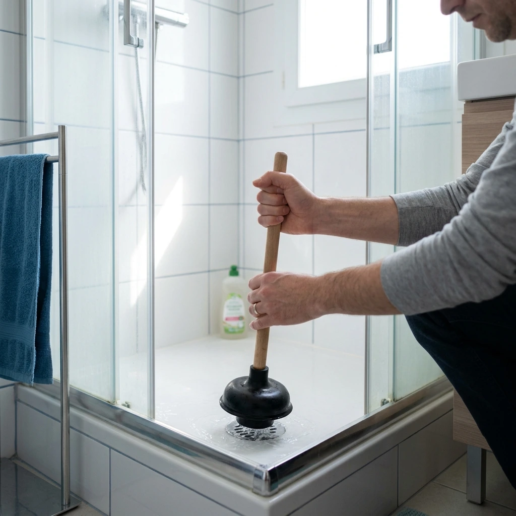 D&eacute;boucher Douche Bouch&eacute;e Facilement &middot; image &agrave; la une