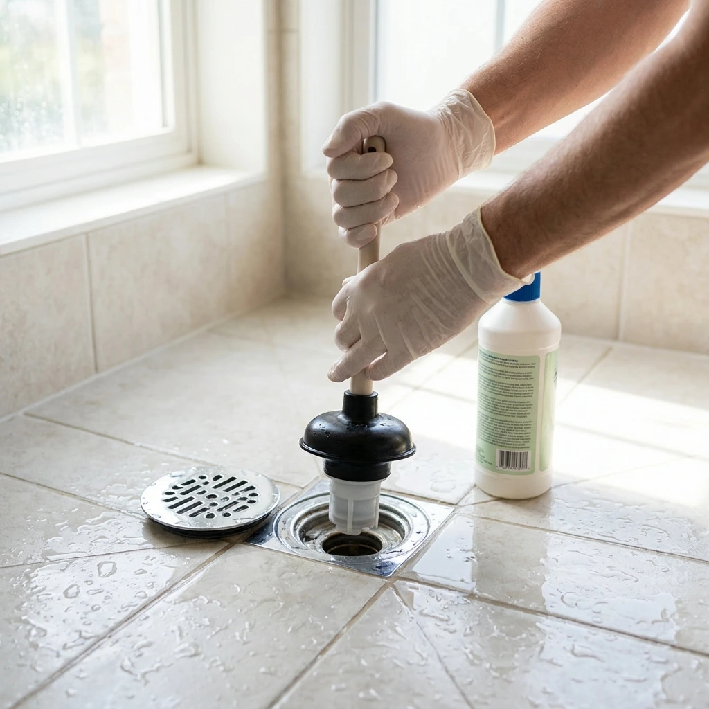 D&eacute;boucher Douche Bouch&eacute;e Facilement &middot; image &agrave; la une