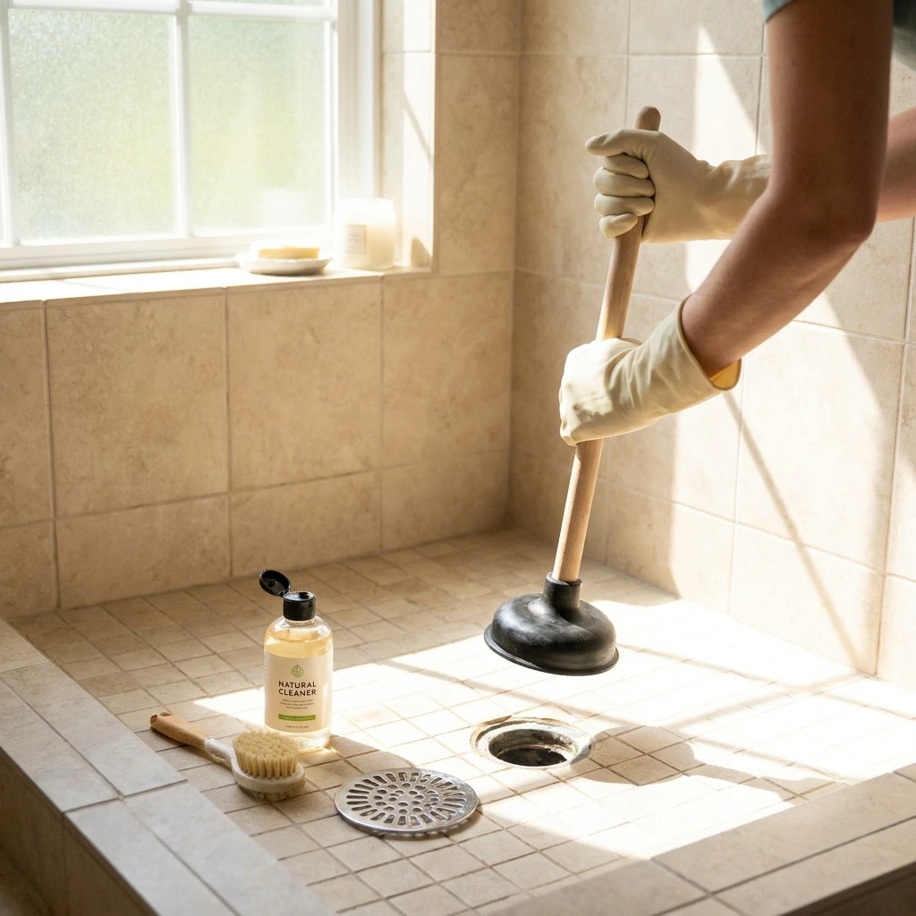 D&eacute;boucher Douche Bouch&eacute;e Facilement &middot; image &agrave; la une