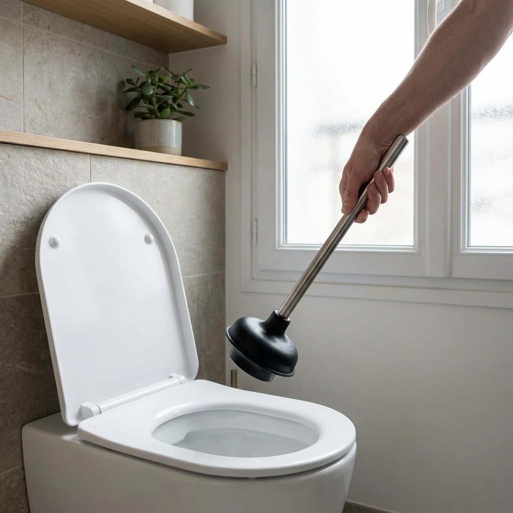 Toilettes Bouch&eacute;es Solution Rapide &middot; image &agrave; la une