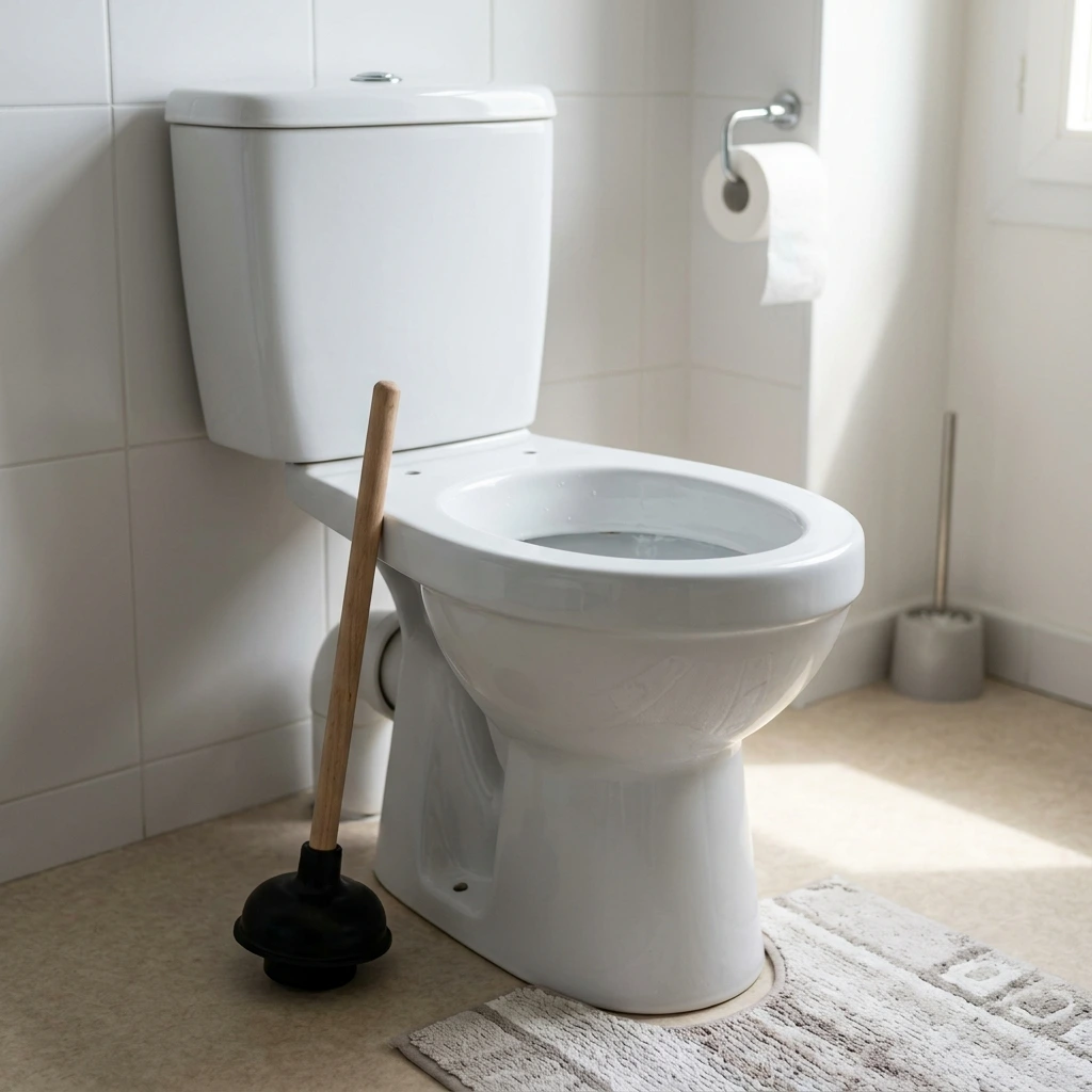 Toilettes Bouch&eacute;es Solution Rapide &middot; image &agrave; la une