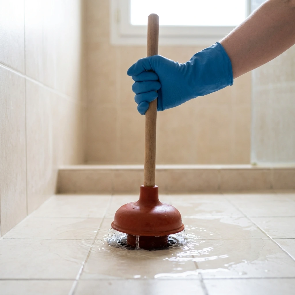 D&eacute;boucher Douche Bouch&eacute;e Facilement &middot; image &agrave; la une