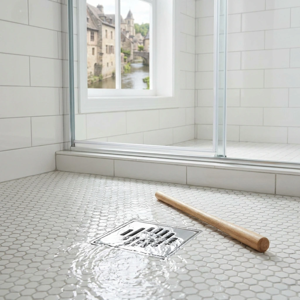 D&eacute;boucher Douche Bouch&eacute;e Facilement &middot; image &agrave; la une