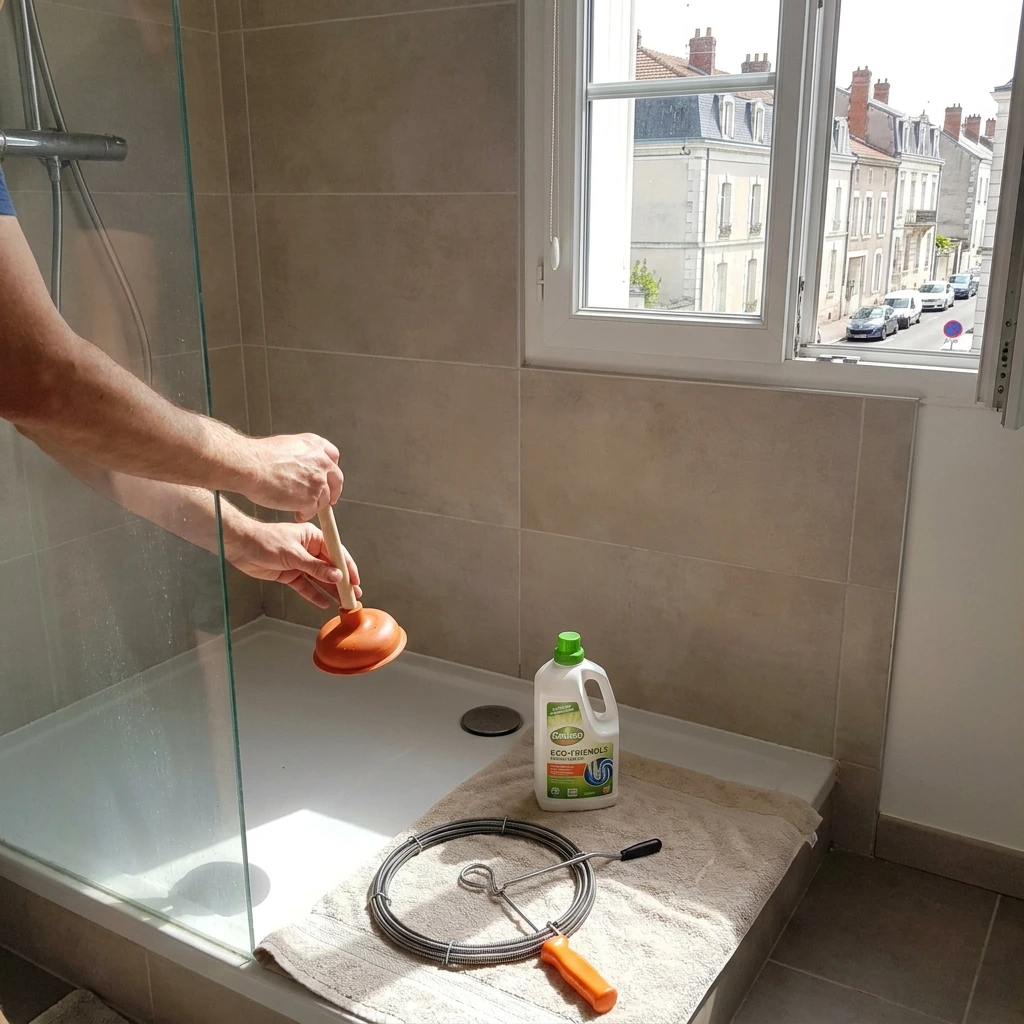 D&eacute;boucher Douche Bouch&eacute;e Facilement &middot; image &agrave; la une