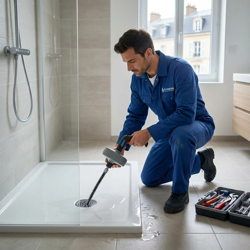 D&eacute;boucher Douche Bouch&eacute;e Facilement &middot; image &agrave; la une