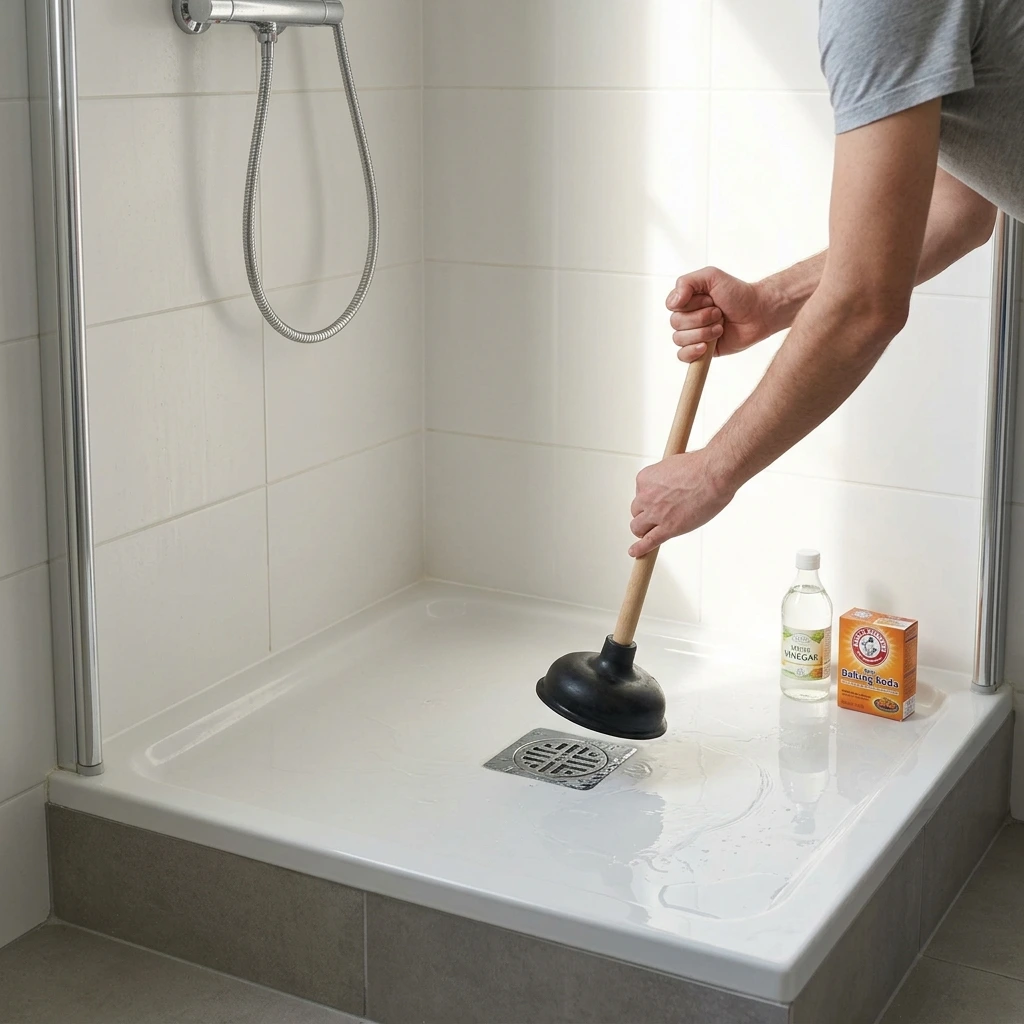 D&eacute;boucher Douche Bouch&eacute;e Facilement &middot; image &agrave; la une