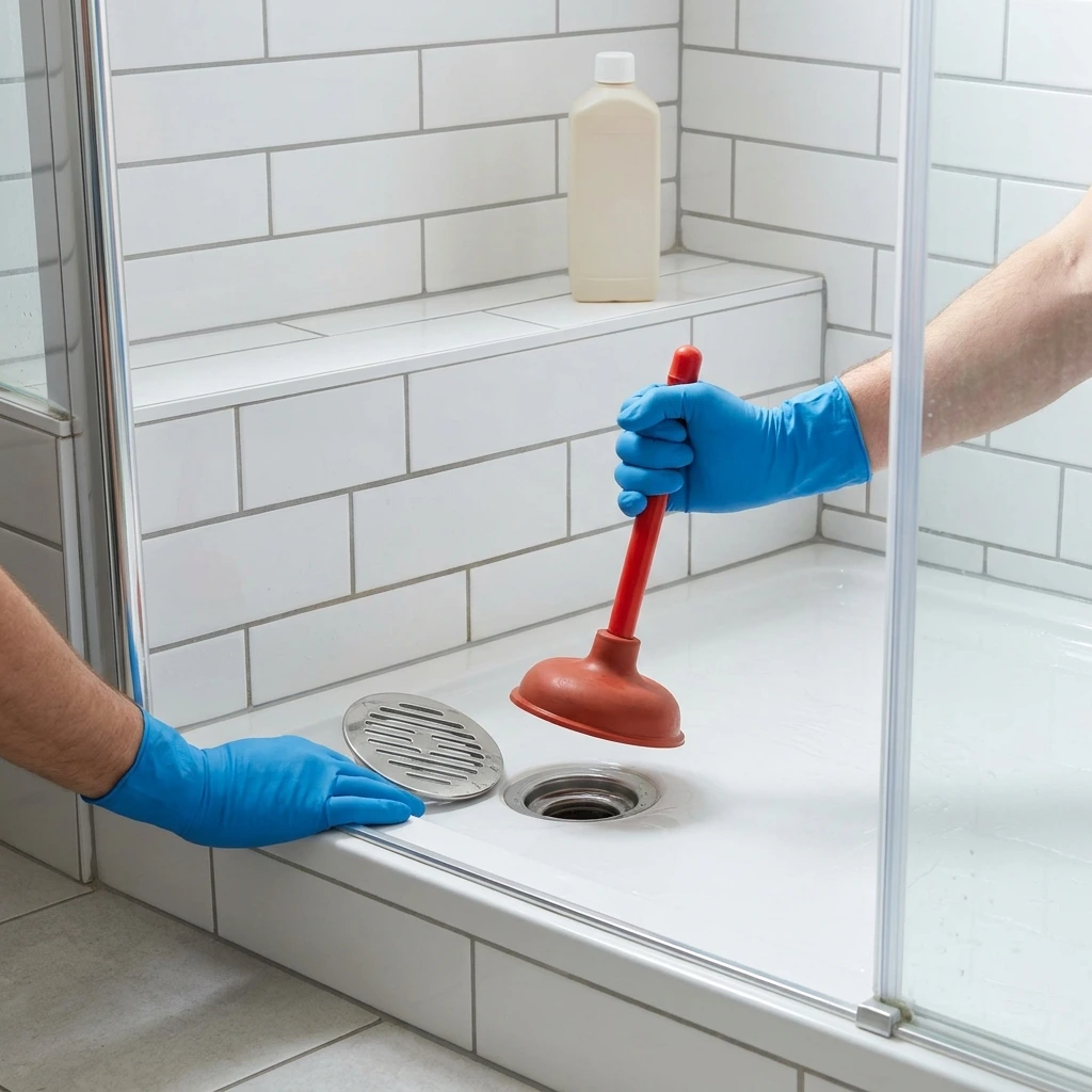 D&eacute;boucher Douche Bouch&eacute;e Facilement &middot; image &agrave; la une