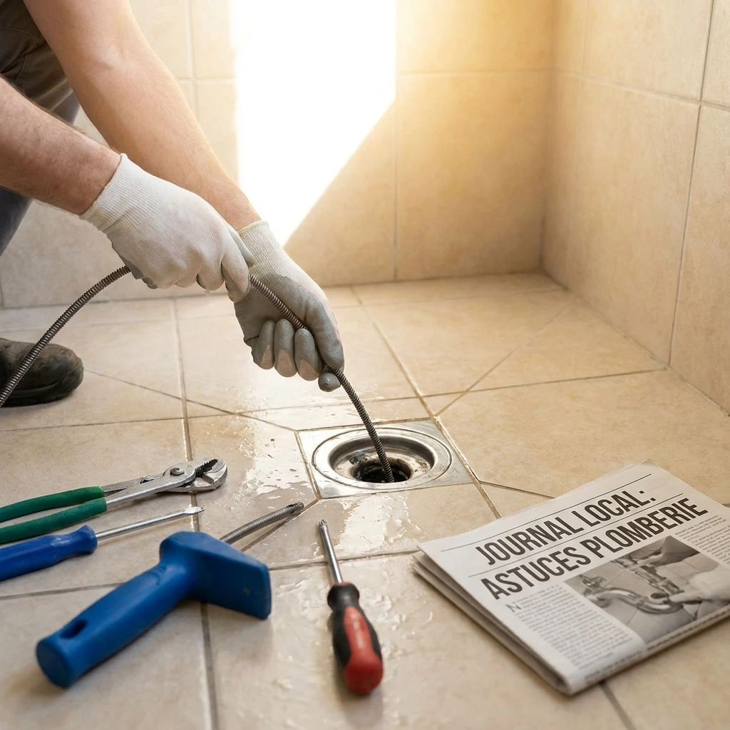 D&eacute;boucher Douche Bouch&eacute;e Facilement &middot; image &agrave; la une