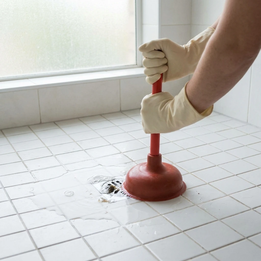 D&eacute;boucher Douche Bouch&eacute;e Facilement &middot; image &agrave; la une