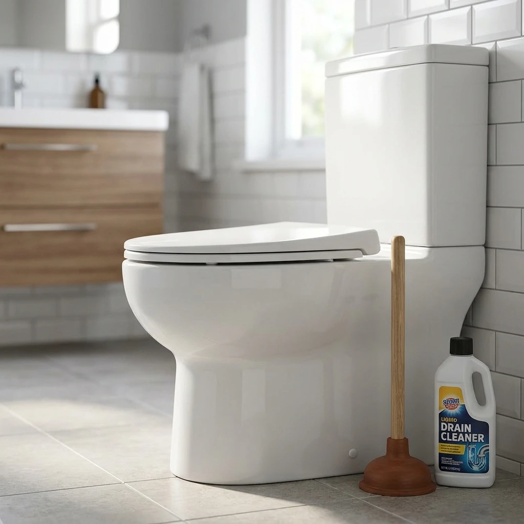 Toilettes Bouch&eacute;es Solution Rapide &middot; image &agrave; la une