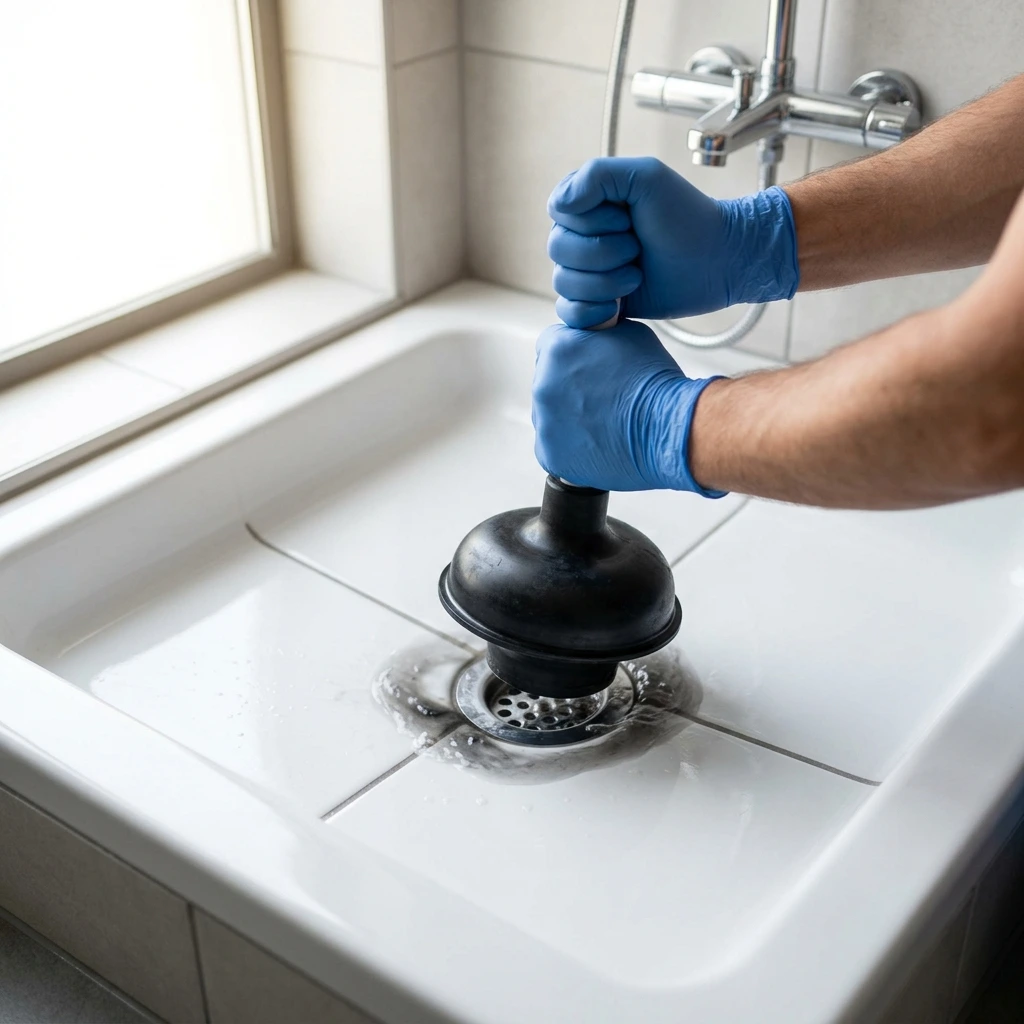 D&eacute;boucher Douche Bouch&eacute;e Facilement &middot; image &agrave; la une