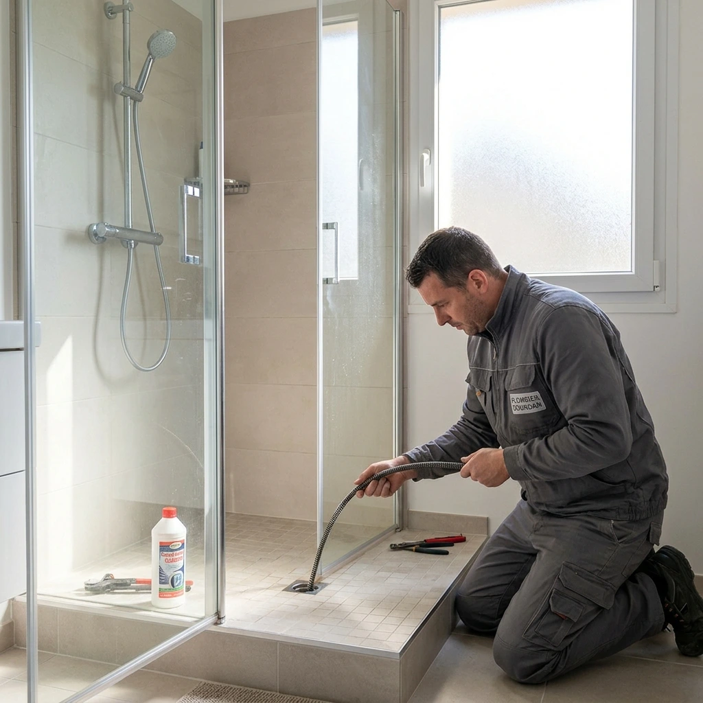 D&eacute;boucher Douche Bouch&eacute;e Facilement &middot; image &agrave; la une