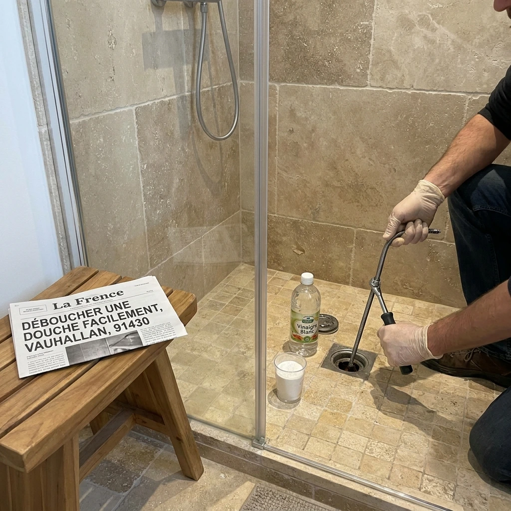 D&eacute;boucher Douche Bouch&eacute;e Facilement &middot; image &agrave; la une