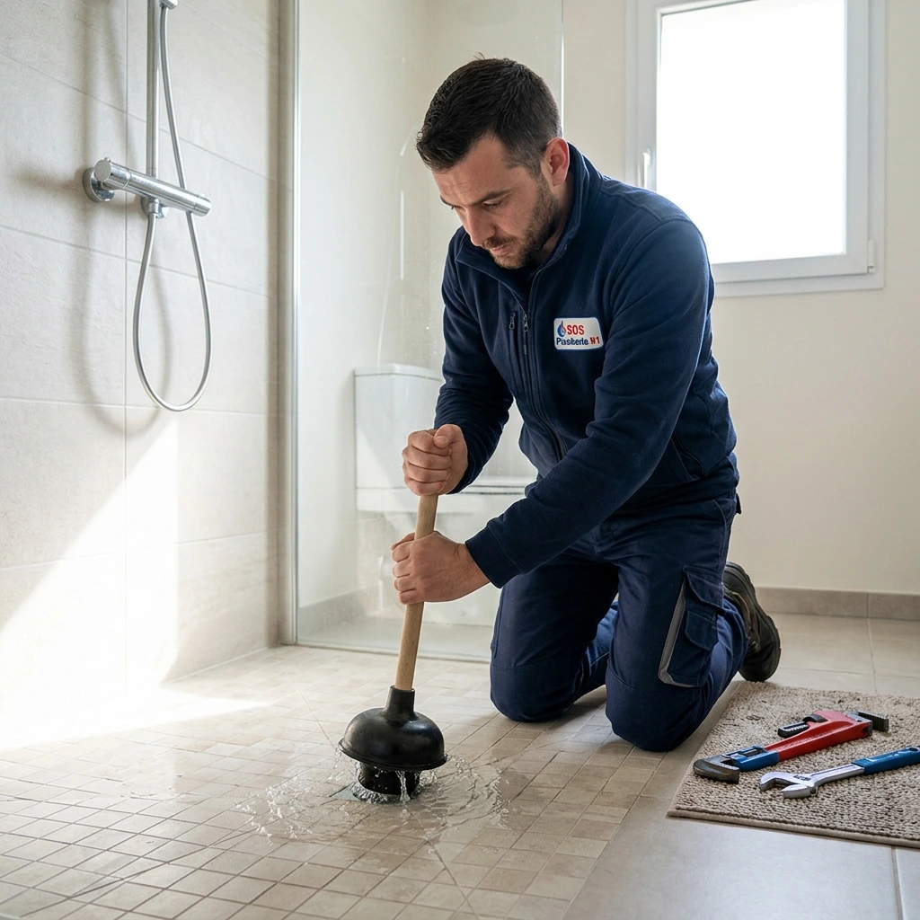 D&eacute;boucher Douche Bouch&eacute;e Facilement &middot; image &agrave; la une