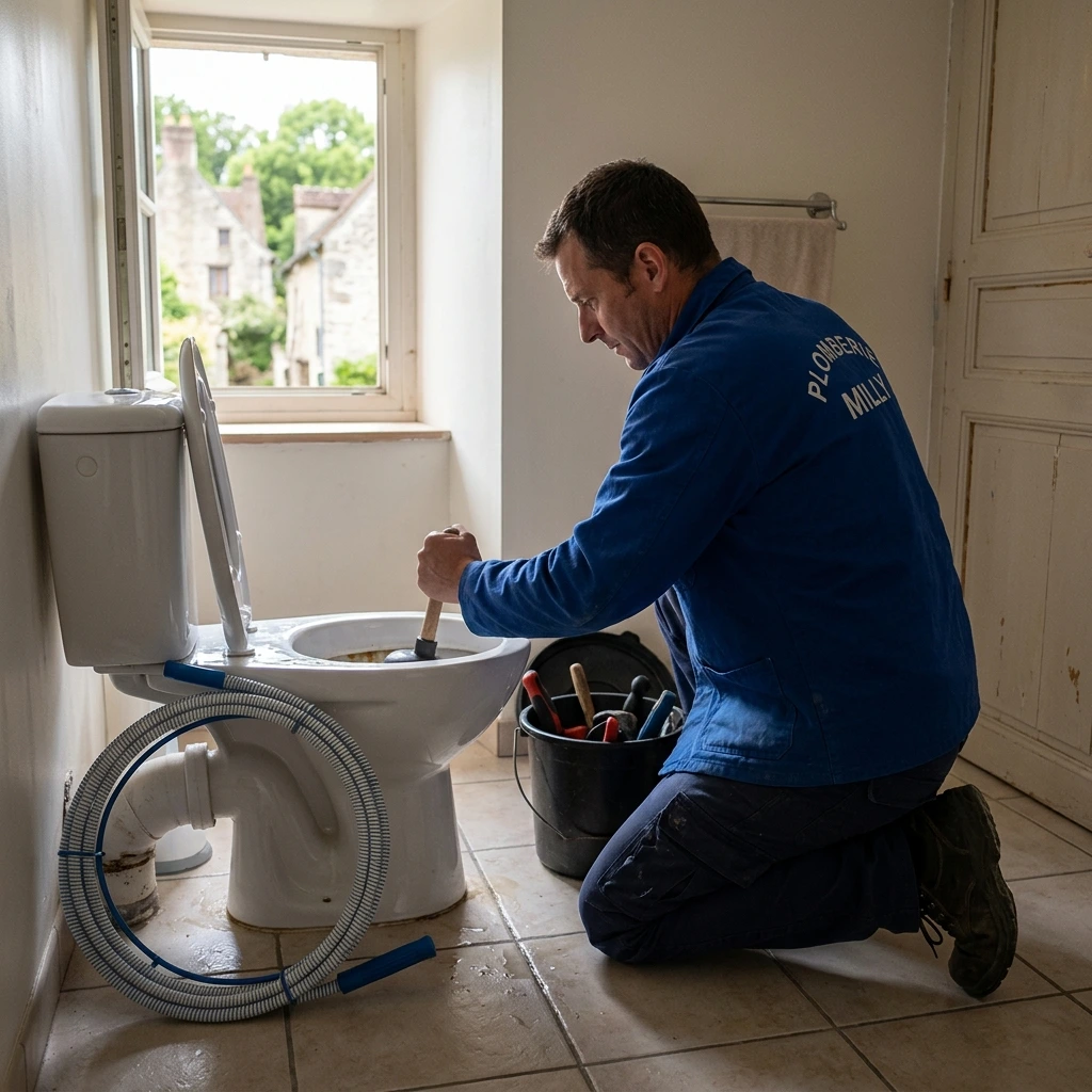 Toilettes Bouch&eacute;es Solution Rapide &middot; image &agrave; la une