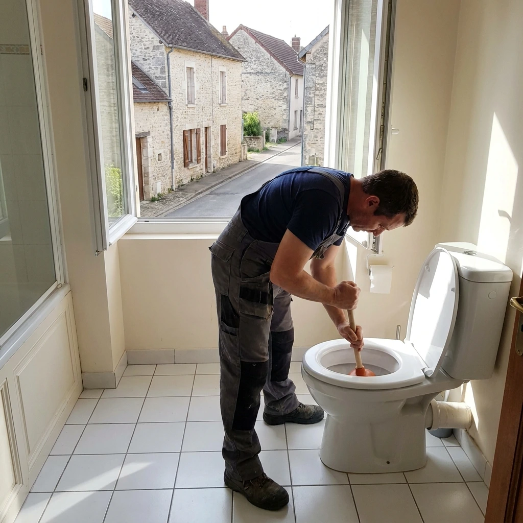 Toilettes Bouch&eacute;es Solution Rapide &middot; image &agrave; la une