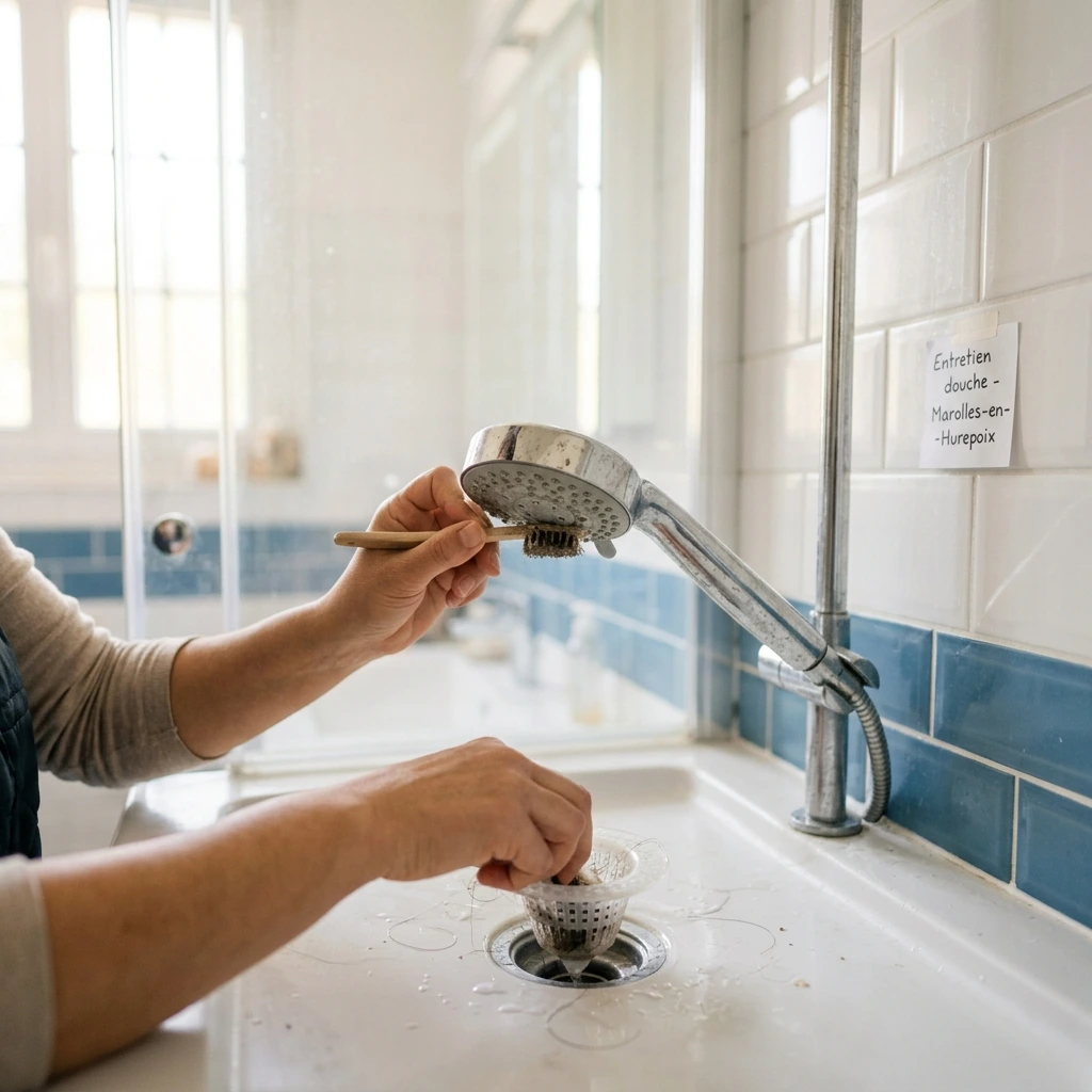 D&eacute;boucher Douche Bouch&eacute;e Facilement &middot; image &agrave; la une