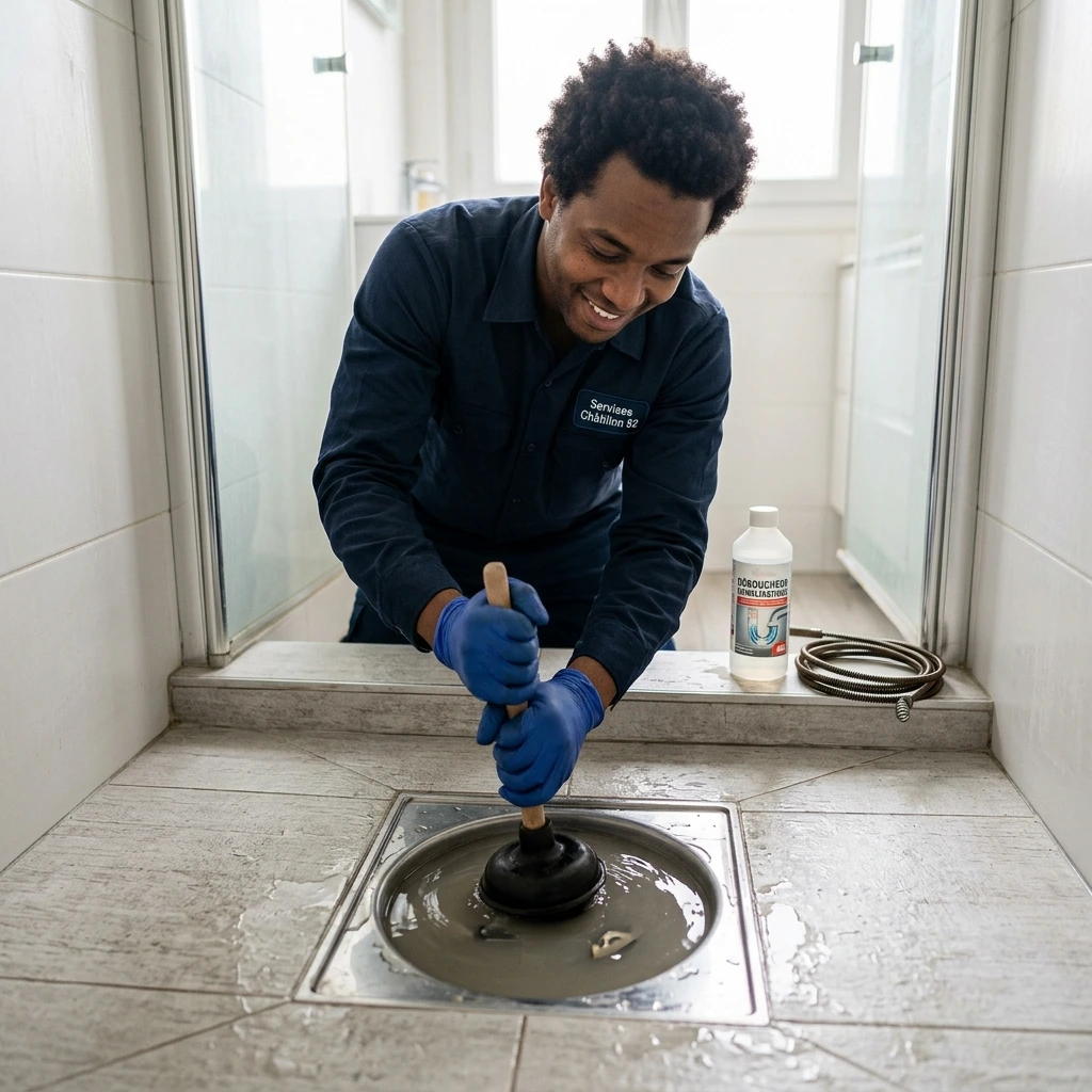 D&eacute;boucher Douche Bouch&eacute;e Facilement &middot; image &agrave; la une