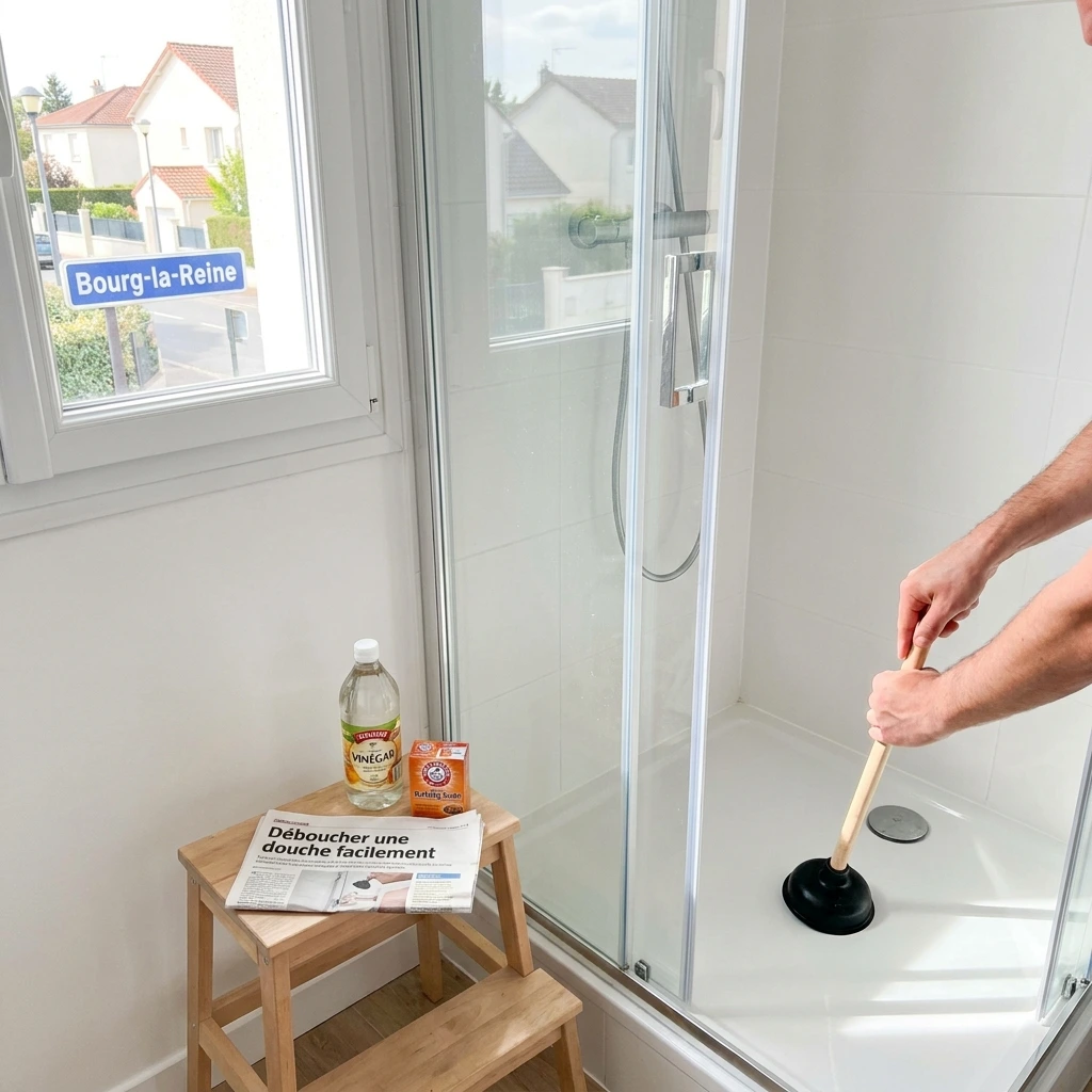 D&eacute;boucher Douche Bouch&eacute;e Facilement &middot; image &agrave; la une