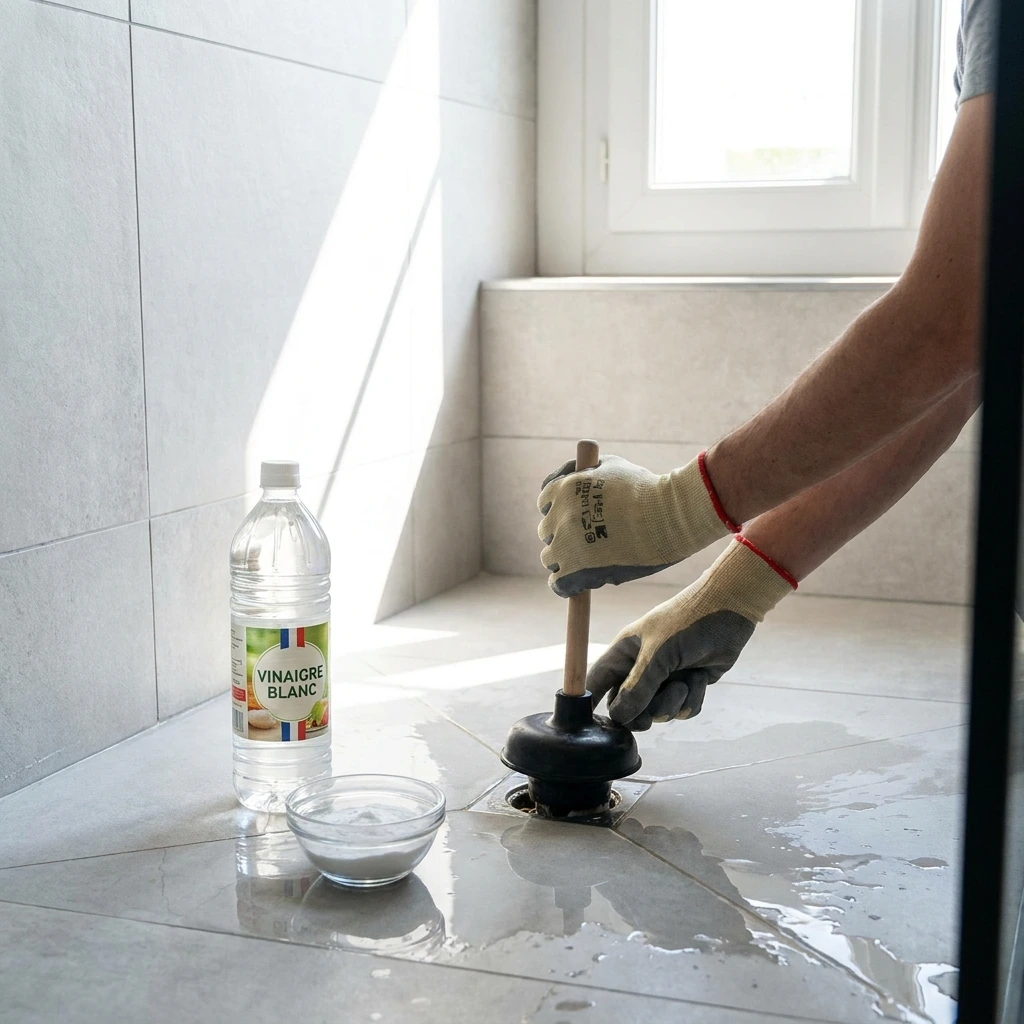 D&eacute;boucher Douche Bouch&eacute;e Facilement &middot; image &agrave; la une