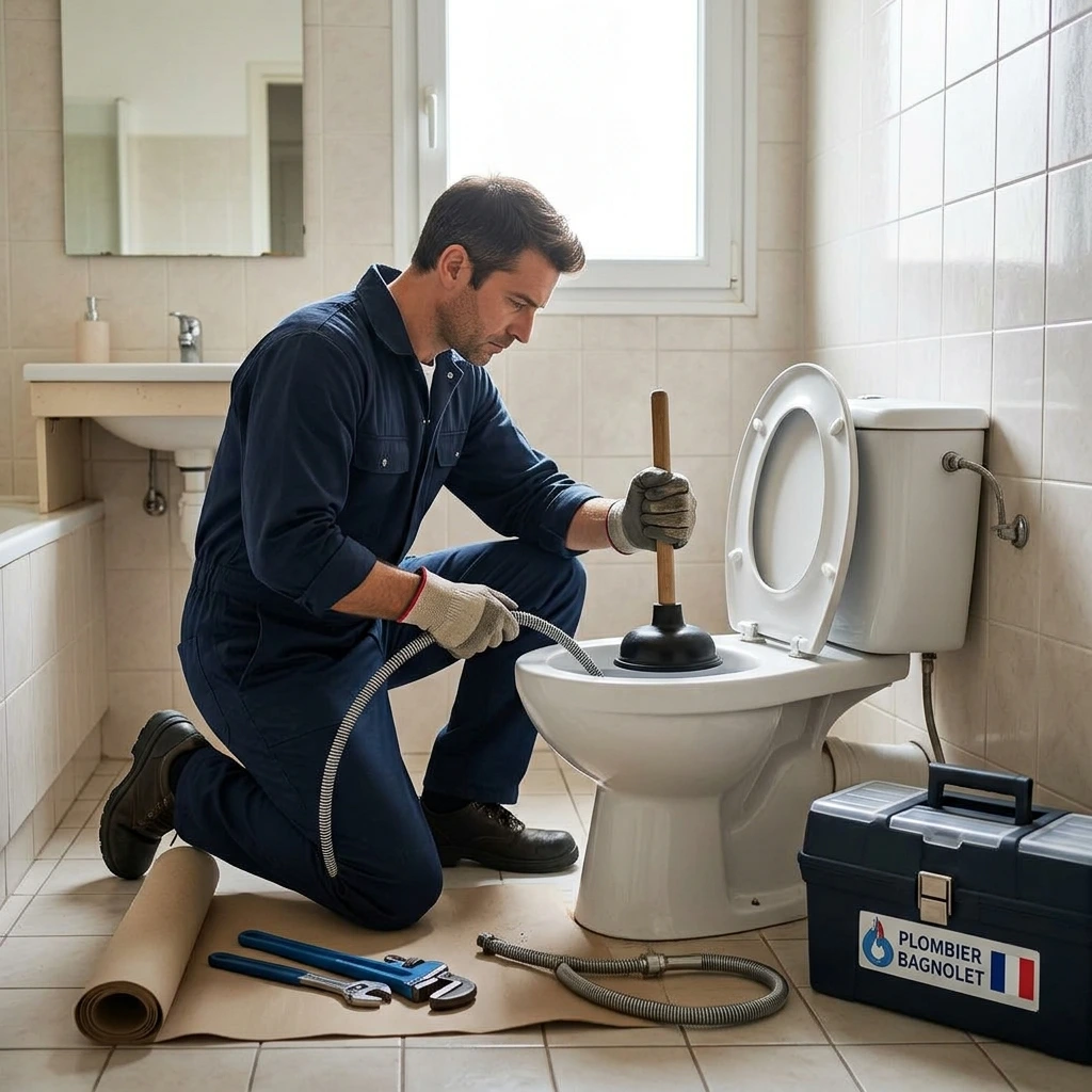 Toilettes Bouch&eacute;es Solution Rapide &middot; image &agrave; la une