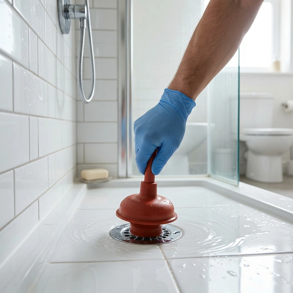 D&eacute;boucher Douche Bouch&eacute;e Facilement &middot; image &agrave; la une
