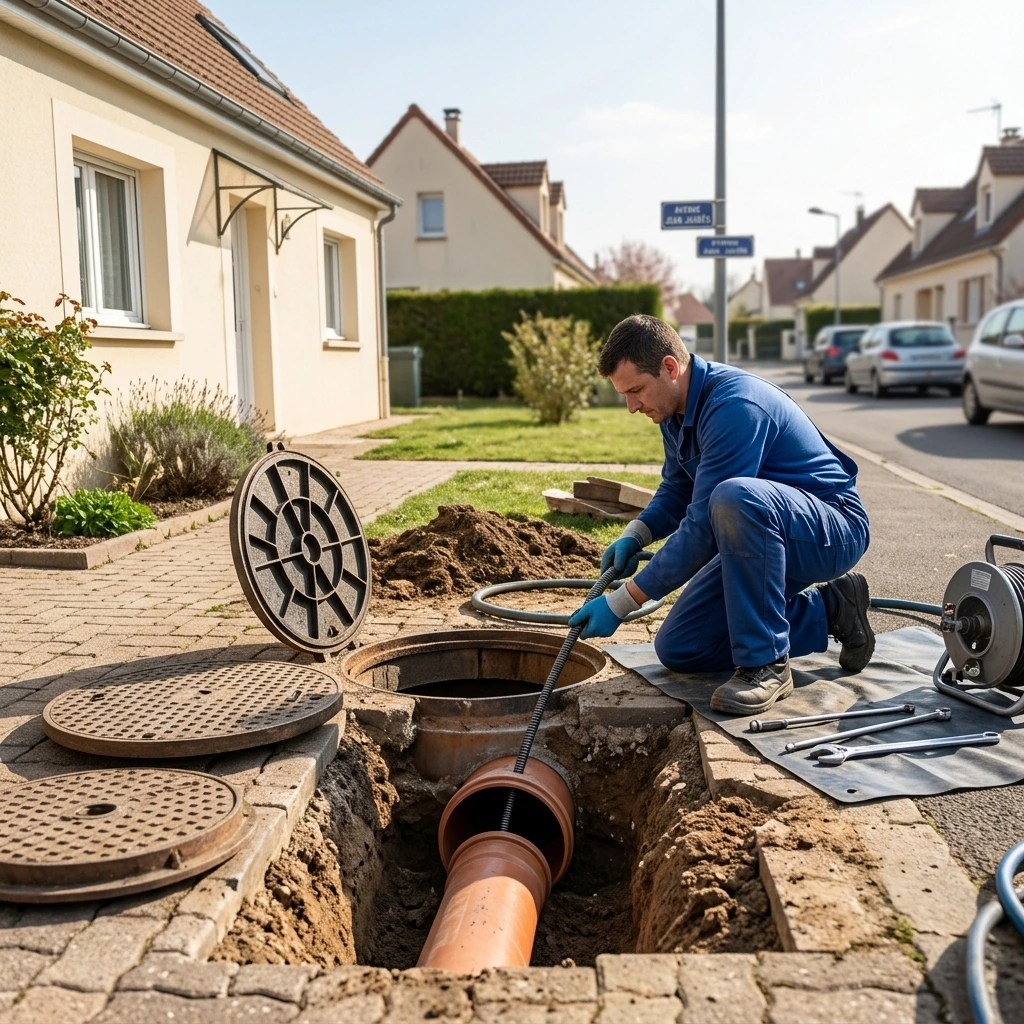 D&eacute;boucher Canalisation &middot; image &agrave; la une