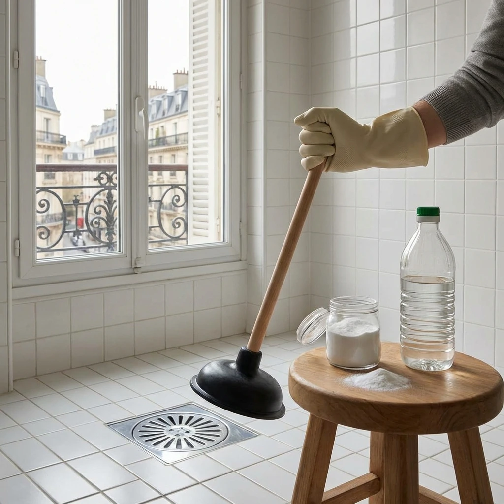 D&eacute;boucher Douche Bouch&eacute;e Facilement &middot; image &agrave; la une